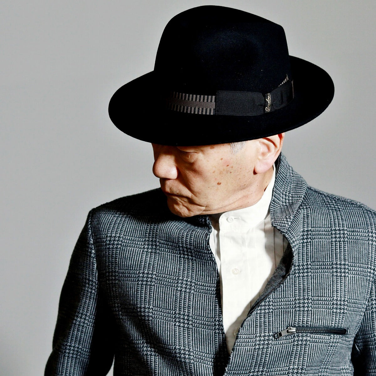 ボルサリーノ フェルトハット ブラック | Borsalino Ricky