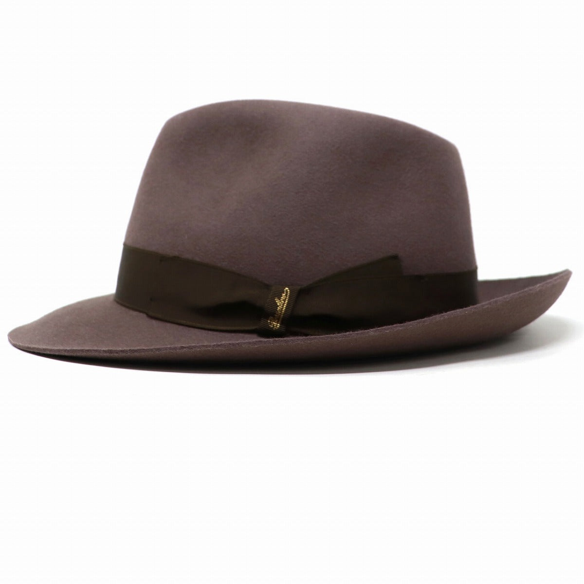 ボルサリーノ フェルトハット ブラウン | Borsalino Federico Feltro Alessandria Rasato