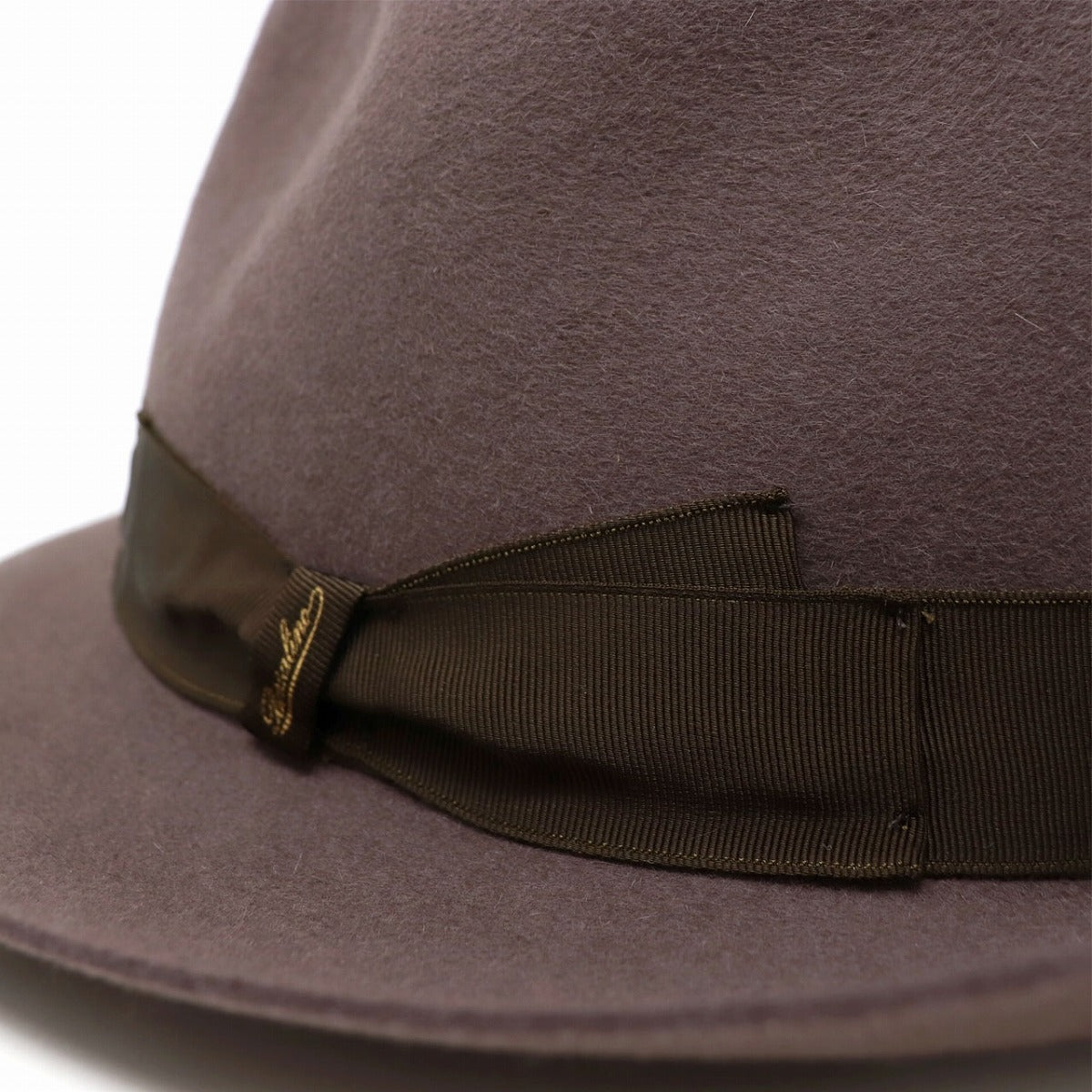 ボルサリーノ フェルトハット ブラウン | Borsalino Federico Feltro Alessandria Rasato