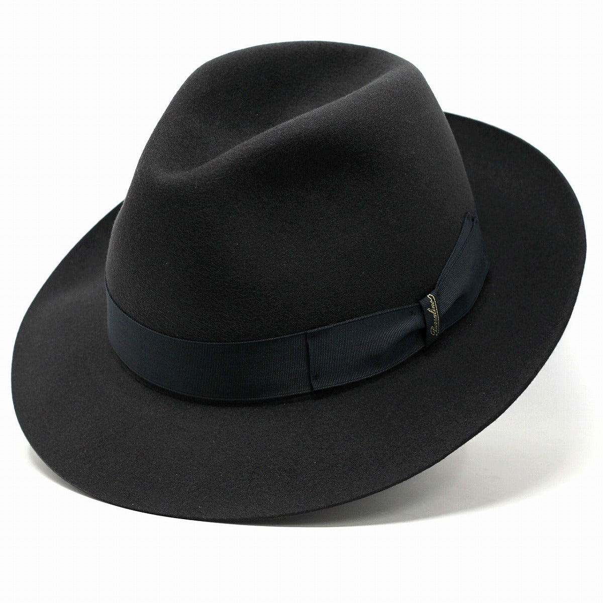 ボルサリーノ フェルトハット チャコール | Borsalino Shaved-felt Hat
