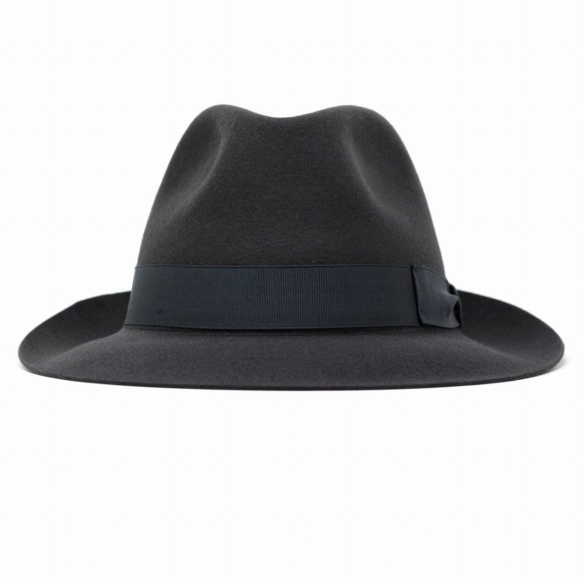 ボルサリーノ フェルトハット チャコール | Borsalino Shaved-felt Hat