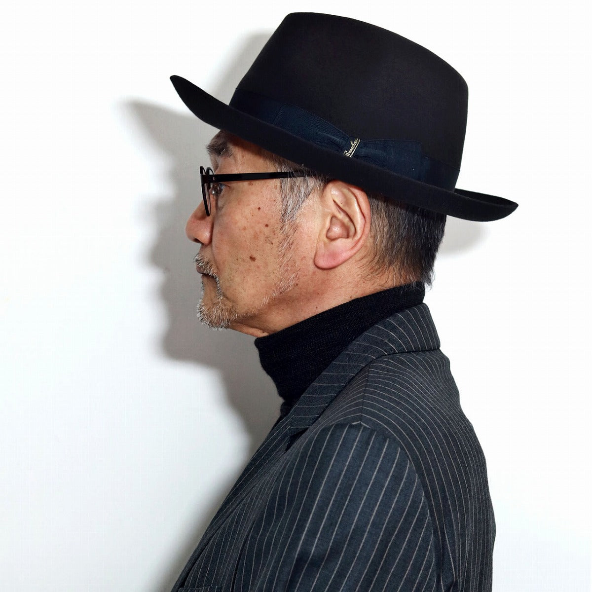 ボルサリーノ フェルトハット チャコール | Borsalino Shaved-felt Hat