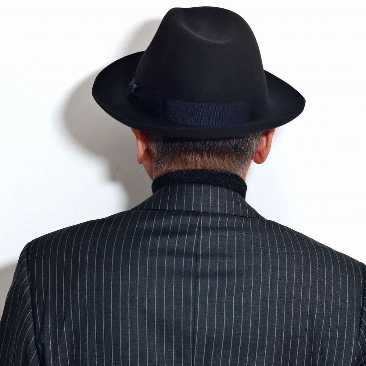 ボルサリーノ フェルトハット チャコール | Borsalino Shaved-felt Hat