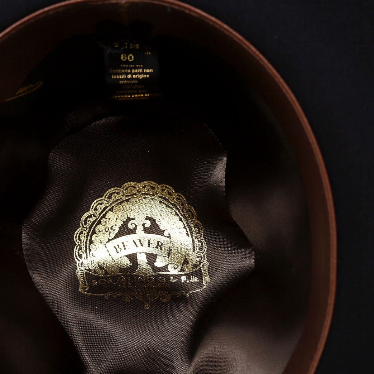 ボルサリーノ フェルトハット ブラック | Borsalino Felt Hat