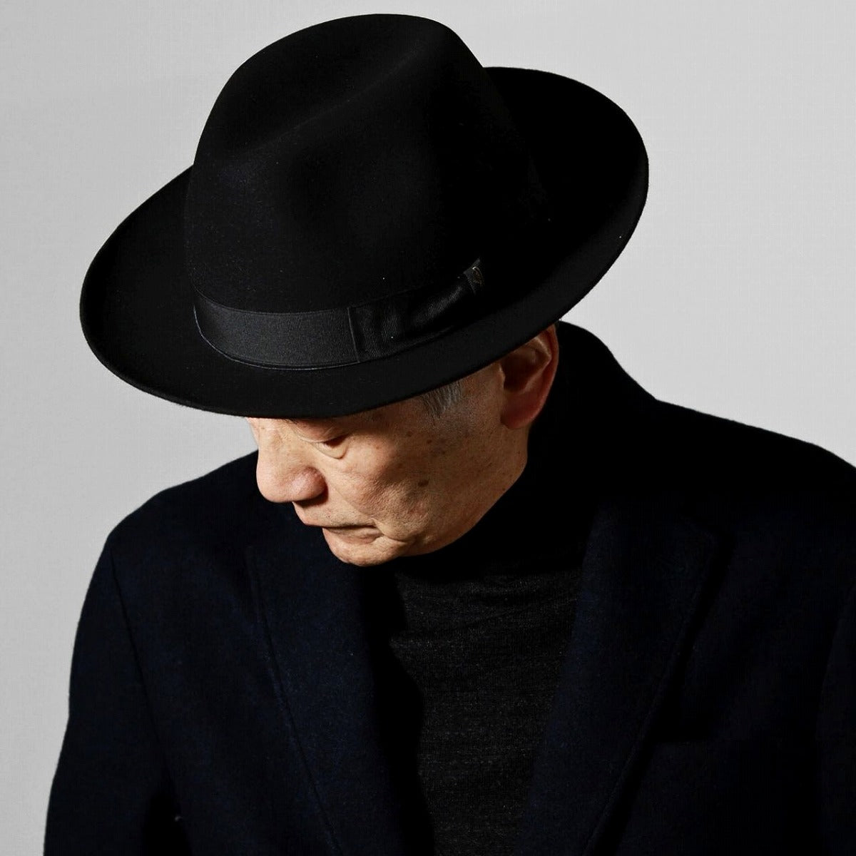 ボルサリーノ フェルトハット ブラック | Borsalino Felt Hat