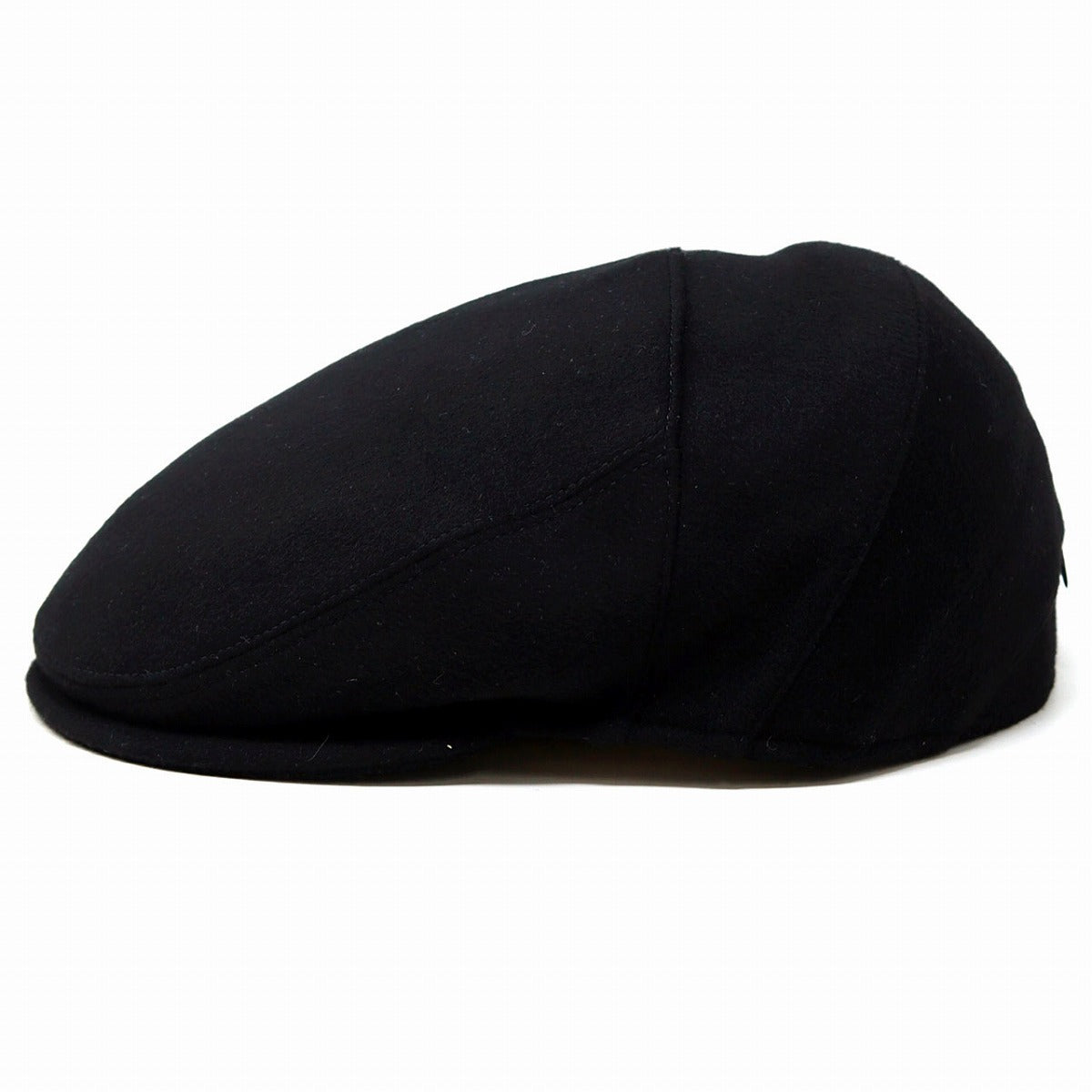 ボルサリーノ ハンチング ブラック | Borsalino Vincenzo Soft Flat Cap