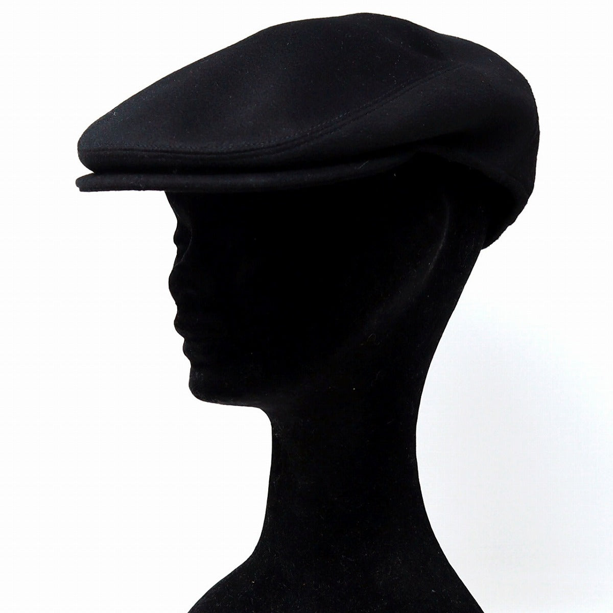ボルサリーノ ハンチング ブラック | Borsalino Vincenzo Soft Flat Cap