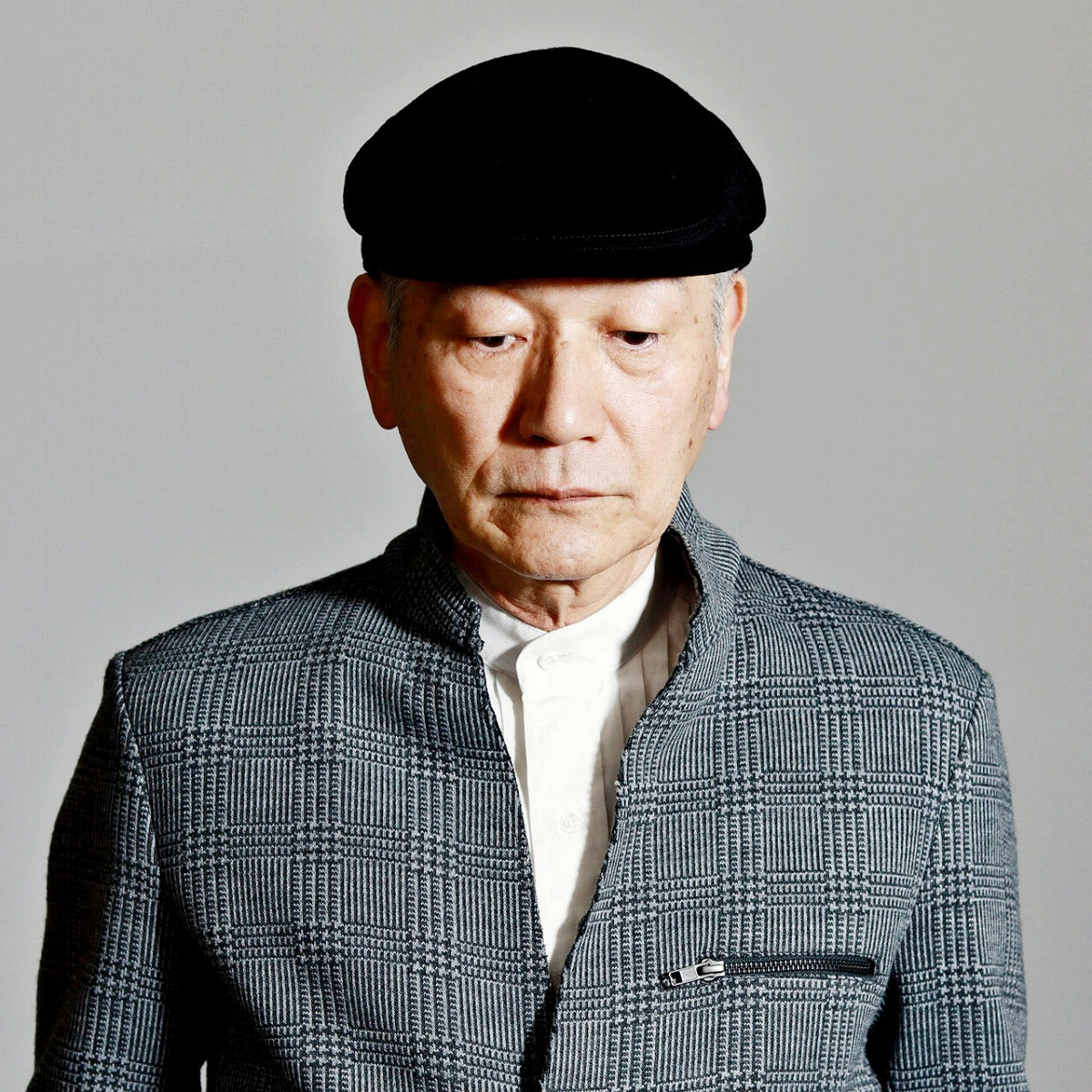 ボルサリーノ ハンチング ブラック | Borsalino Vincenzo Soft Flat Cap