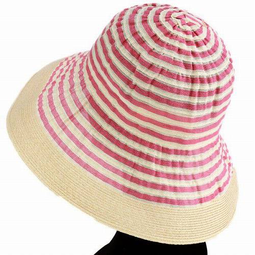 グレヴィ つば広ハット レッド | GREVI Wide Brim Hat