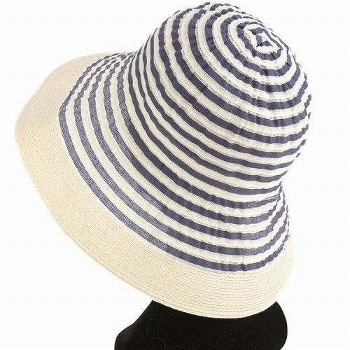グレヴィ つば広ハット ブルー | GREVI Wide Brim Hat