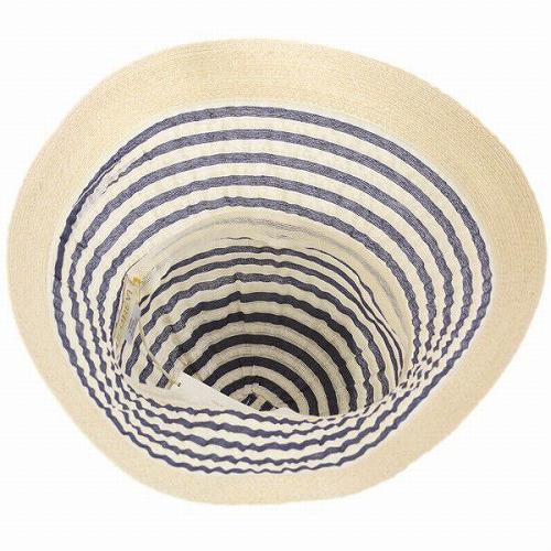 グレヴィ つば広ハット ブルー | GREVI Wide Brim Hat