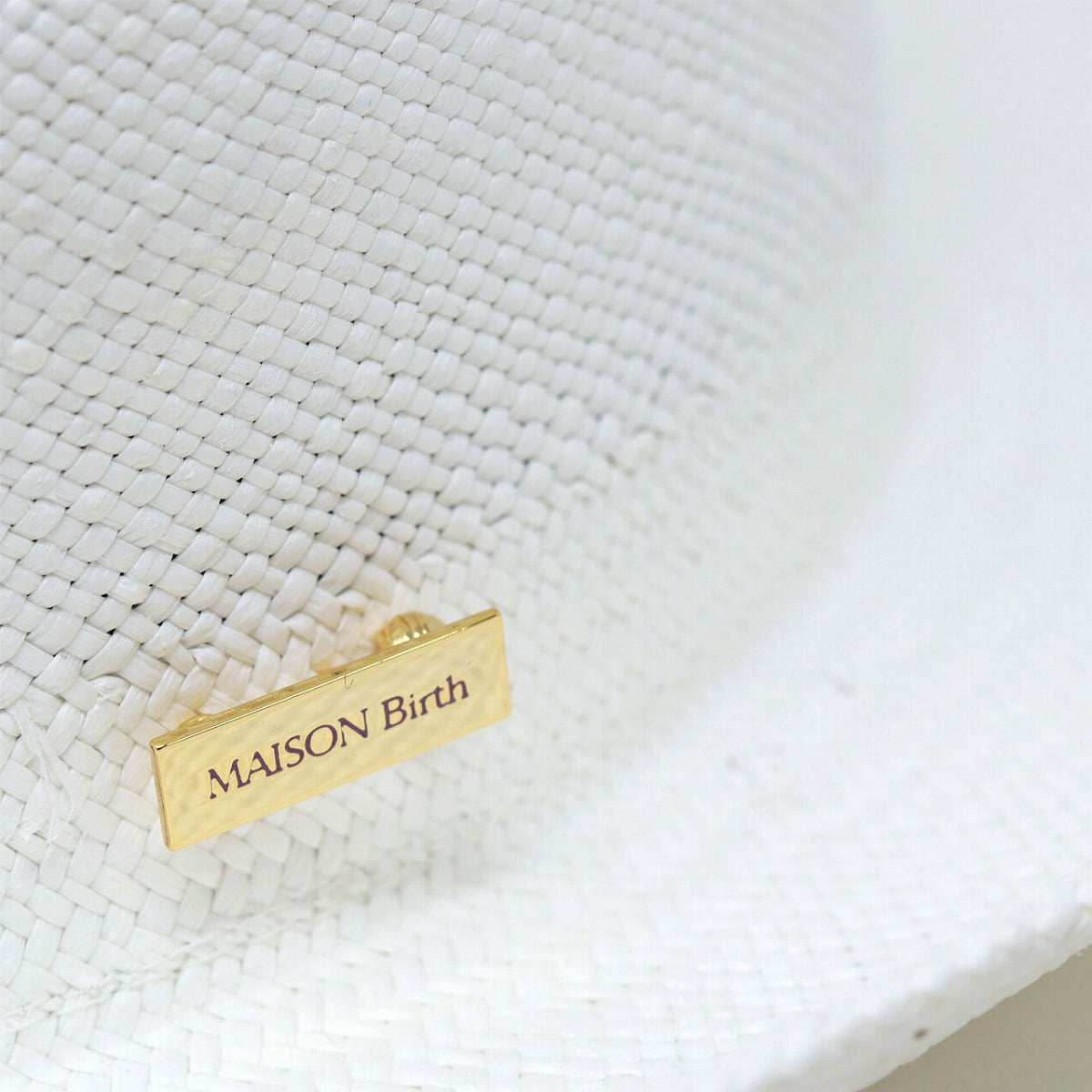 メゾンバース パナマハット ブラック | MAISON Birth Panama Hat