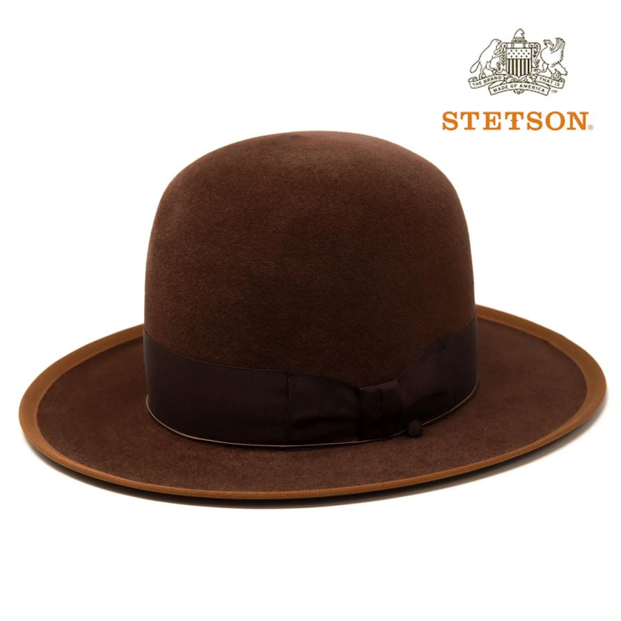 ステットソン フェルトハット ブラック | STETSON CUSTOM V OPENCROWN