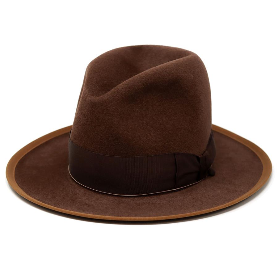 ステットソン フェルトハット ブラック | STETSON CUSTOM V OPENCROWN