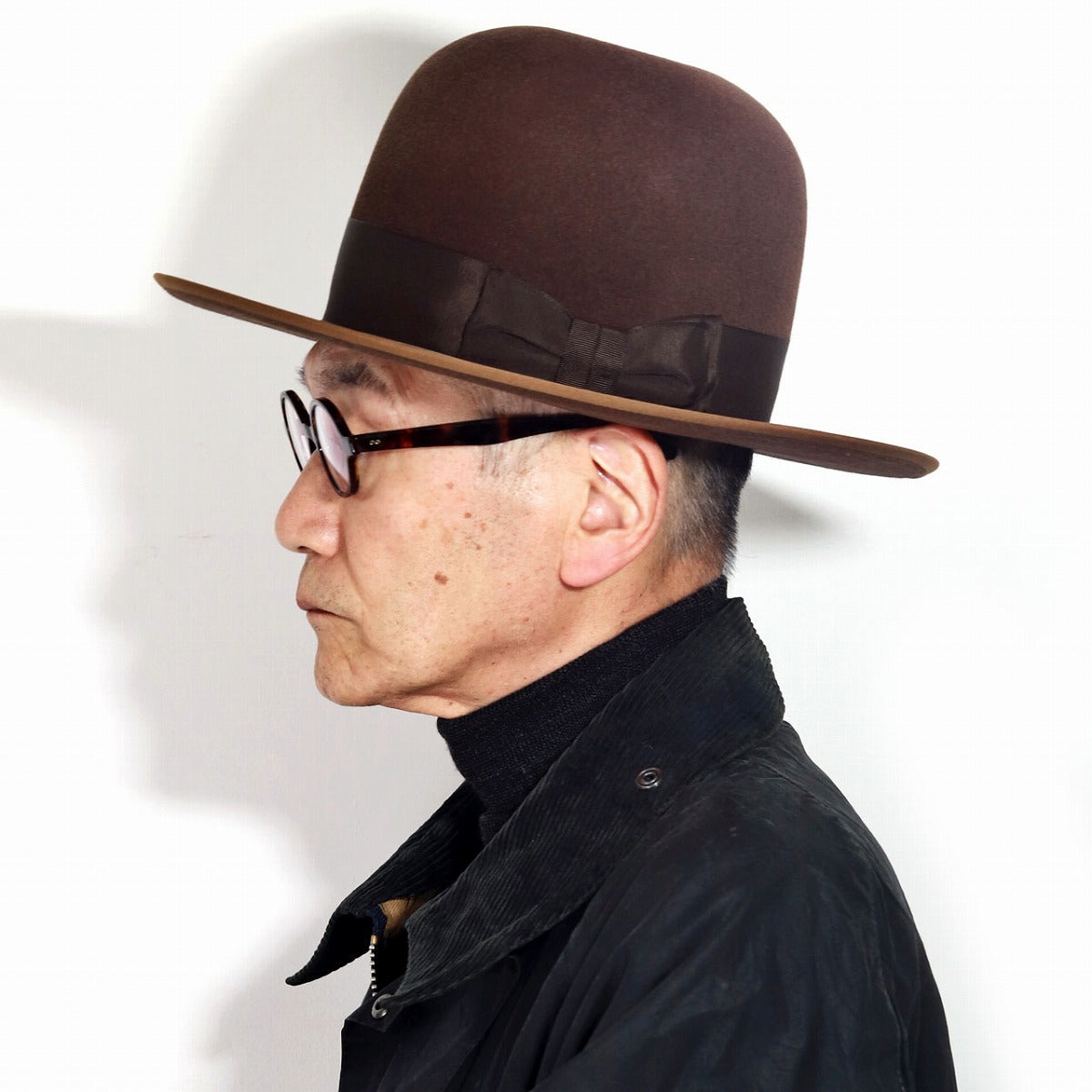 ステットソン フェルトハット ブラック | STETSON CUSTOM V OPENCROWN