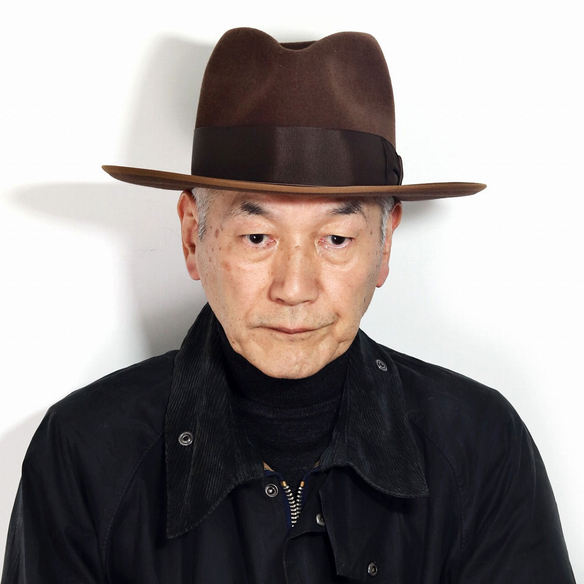 ステットソン フェルトハット ブラック | STETSON CUSTOM V OPENCROWN