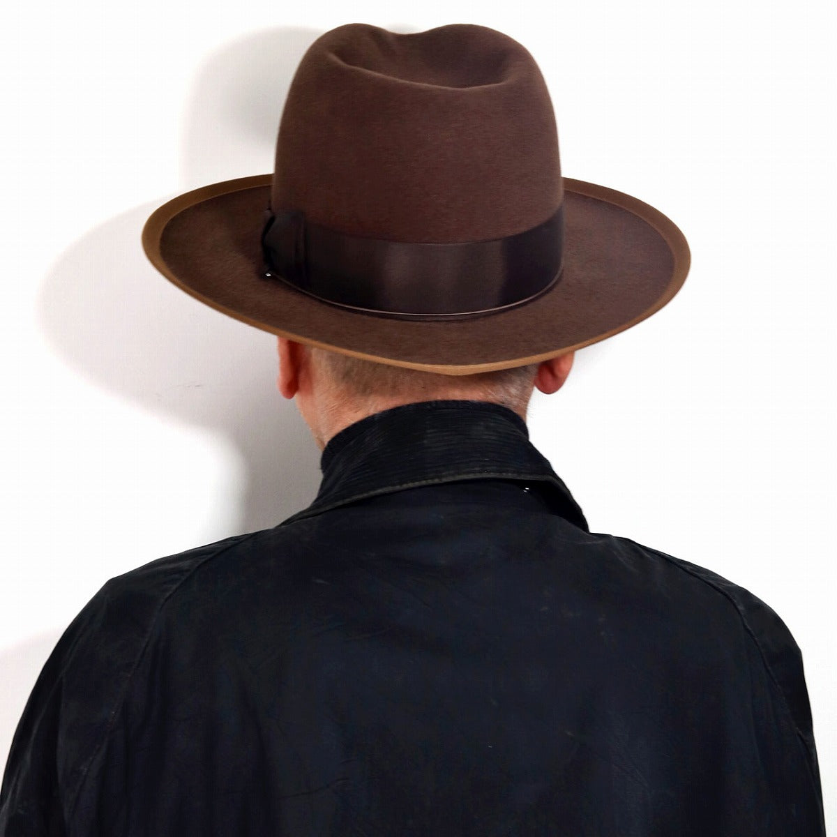 ステットソン フェルトハット ブラック | STETSON CUSTOM V OPENCROWN