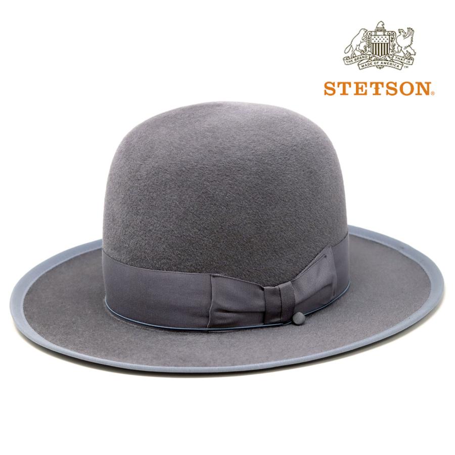 ステットソン フェルトハット グレー | STETSON CUSTOM V OPENCROWN
