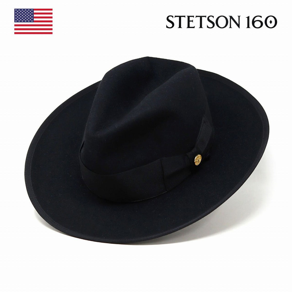 ステットソン フェルトハット ブラック | STETSON Felt Hat