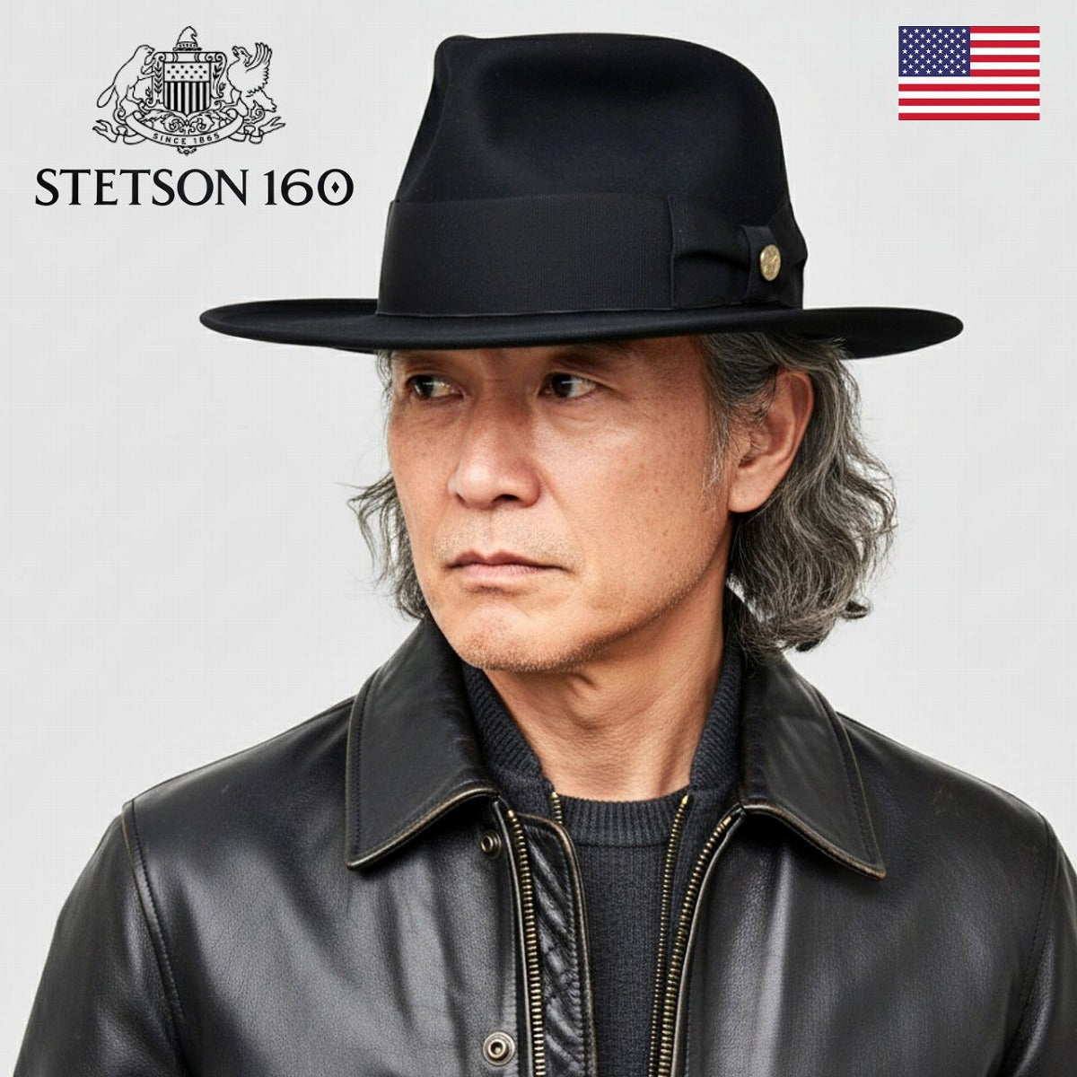 ステットソン フェルトハット ブラック | STETSON Felt Hat