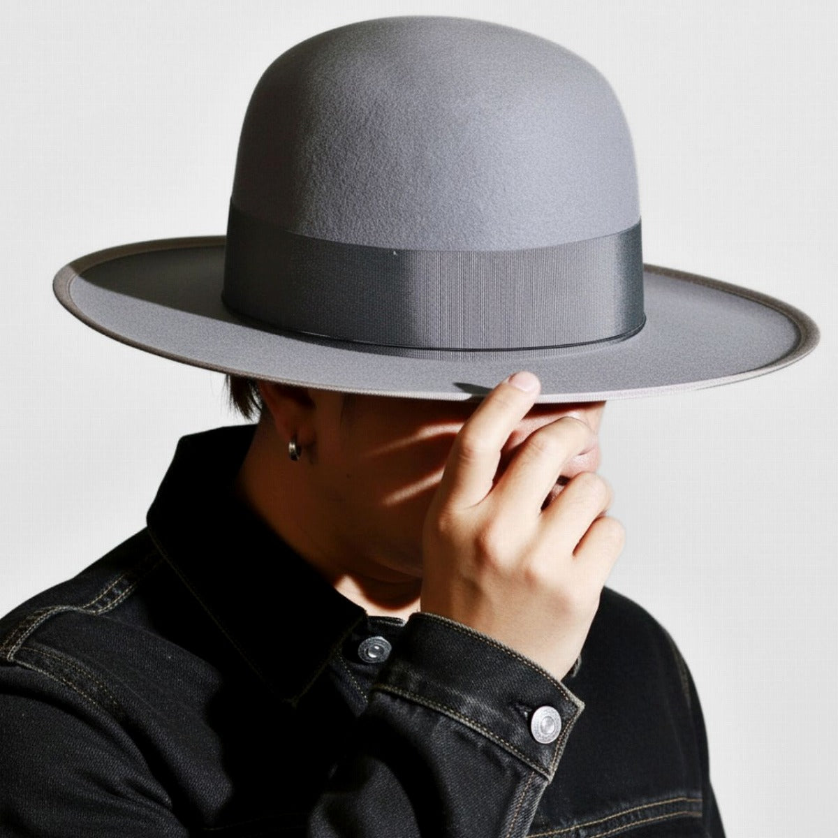 ステットソン つば広ハット グレー | STETSON Wide Brim Hat
