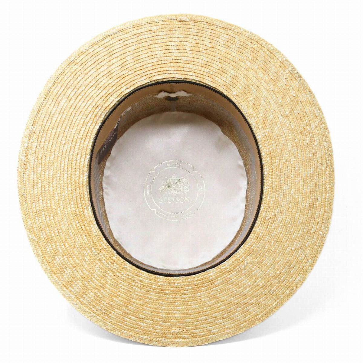 ステットソン カンカン帽 ナチュラル | STETSON Boater Hat