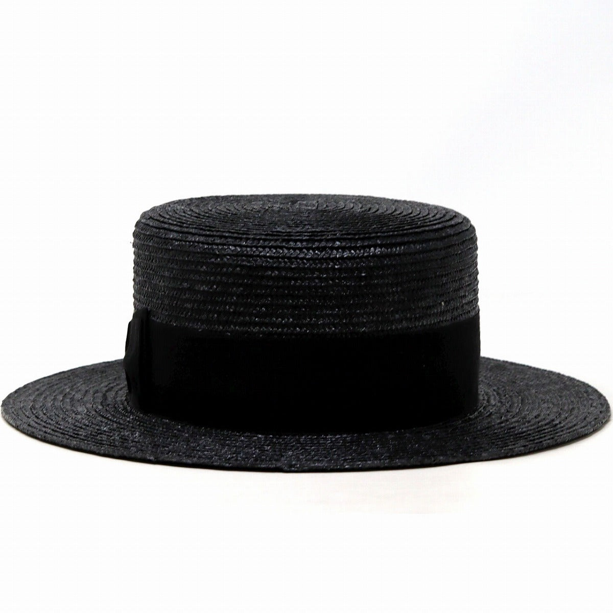 ステットソン カンカン帽 ブラック | STETSON Boater Hat