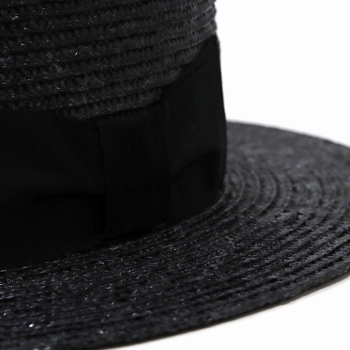 ステットソン カンカン帽 ブラック | STETSON Boater Hat