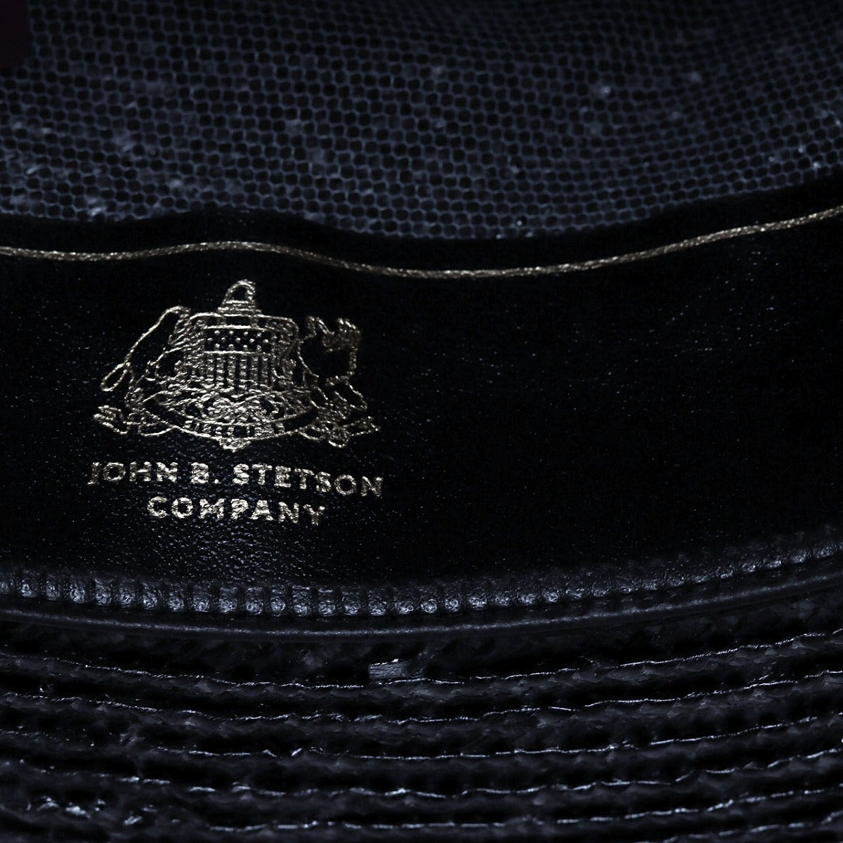 ステットソン カンカン帽 ブラック | STETSON Boater Hat
