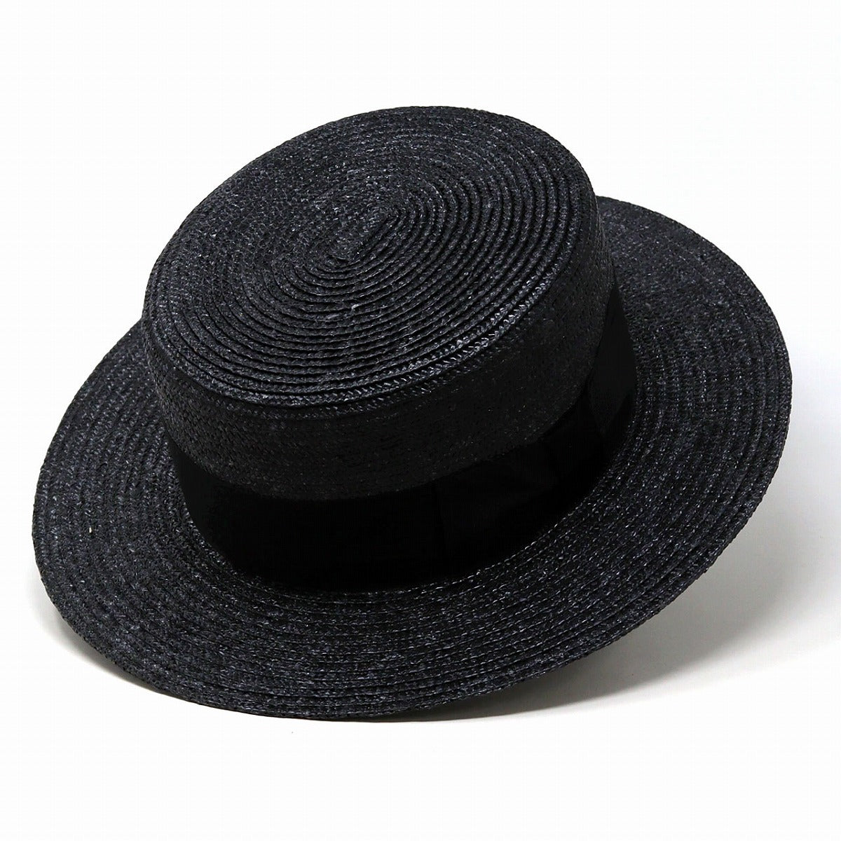 ステットソン カンカン帽 ブラック | STETSON Boater Hat