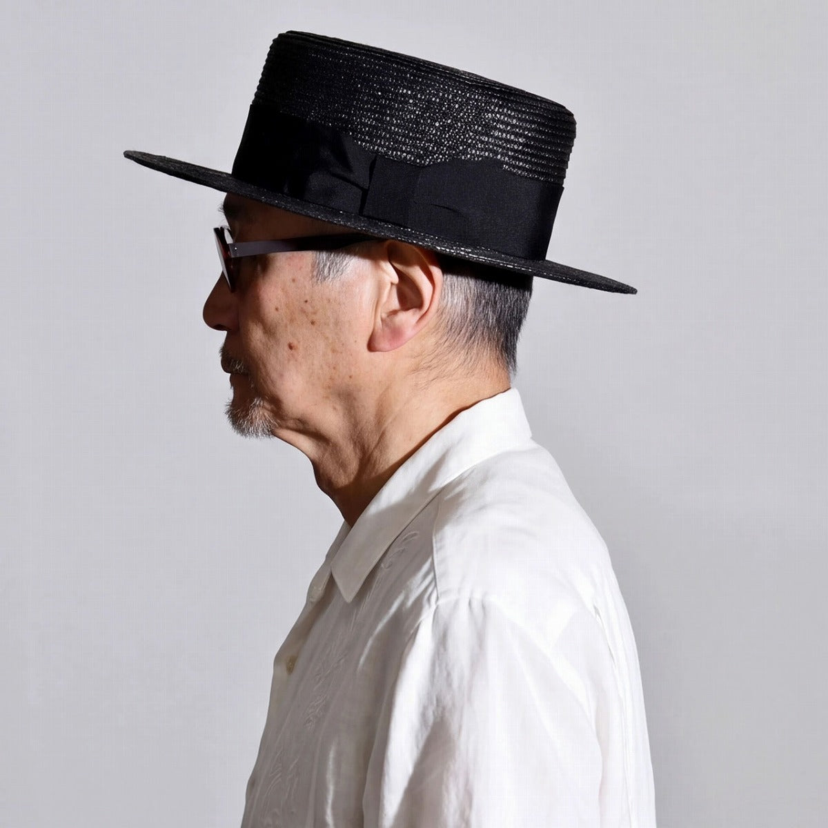 ステットソン カンカン帽 ブラック | STETSON Boater Hat