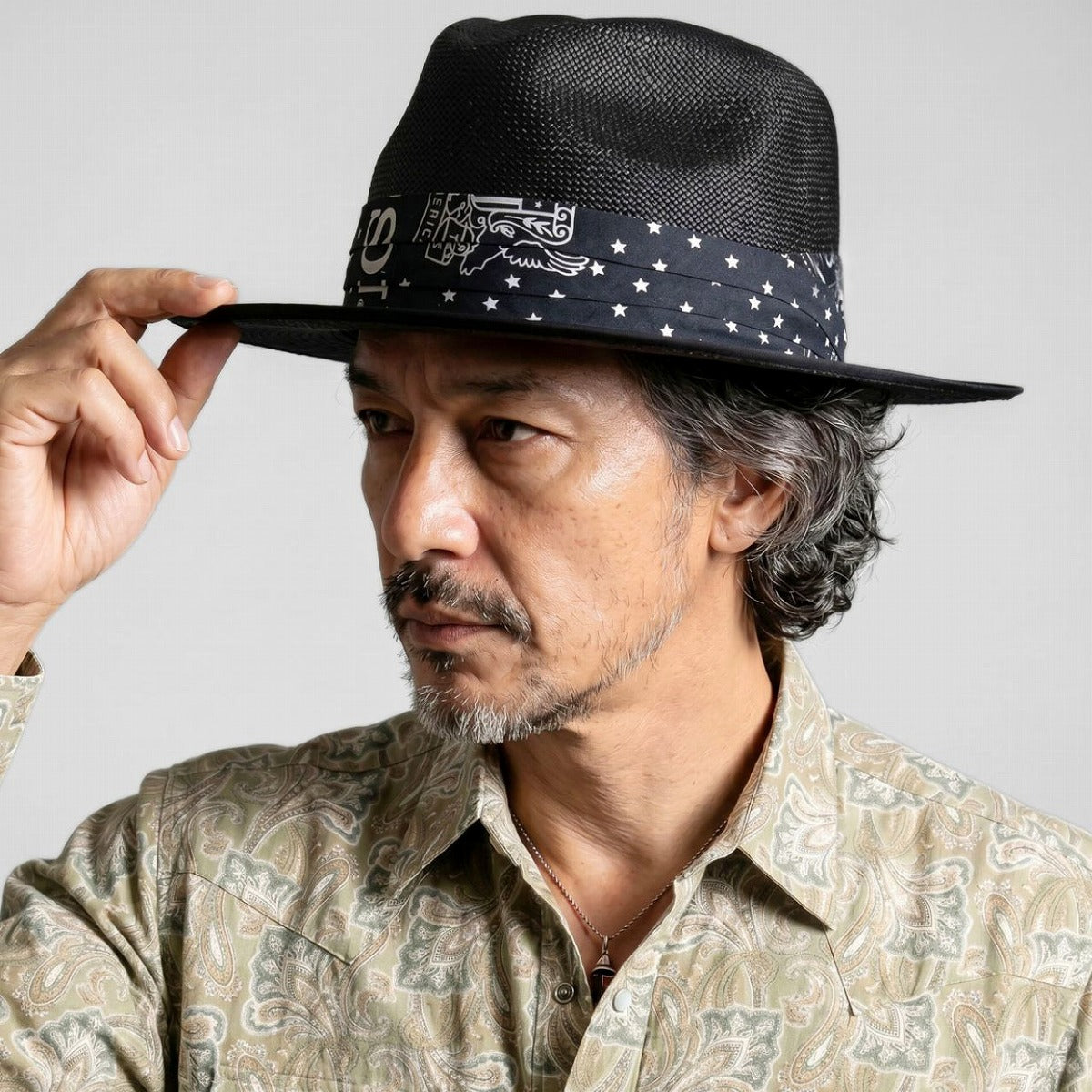 ステットソン パナマハット ブラック | STETSON Bandana Ribbon Panama