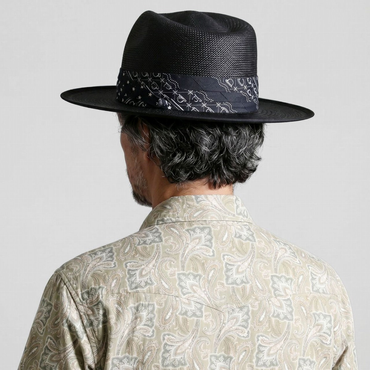 ステットソン パナマハット ブラック | STETSON Bandana Ribbon Panama