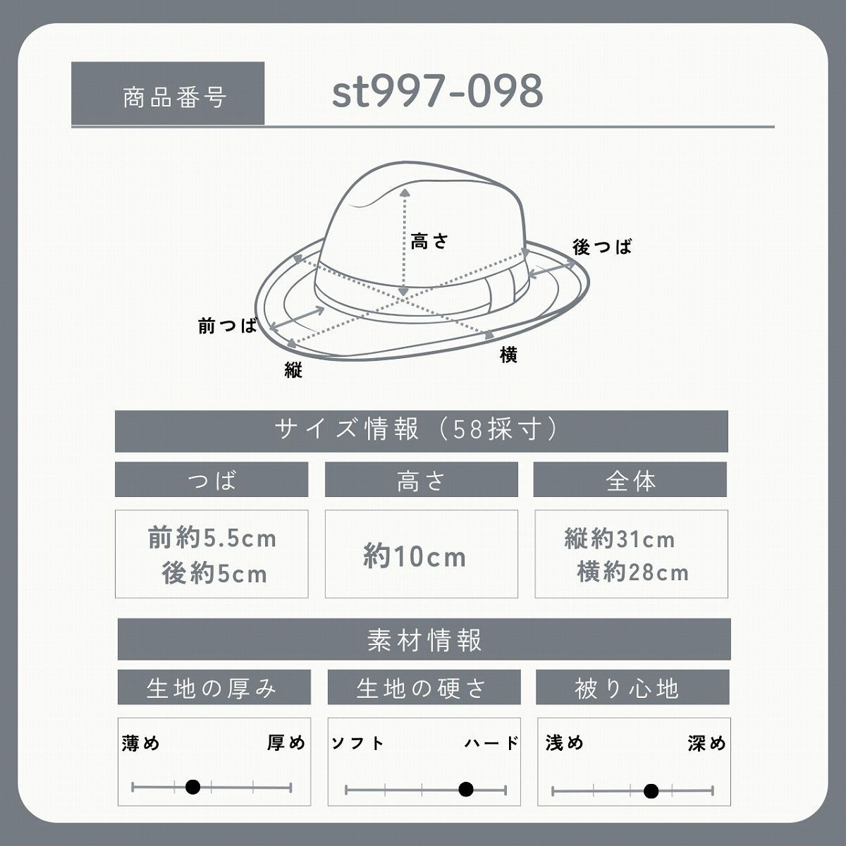 ステットソン パナマハット ナチュラル | STETSON Panama Hat