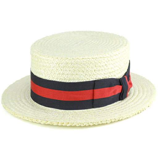 テシ カンカン帽 オフホワイト | TESI Boater Hat