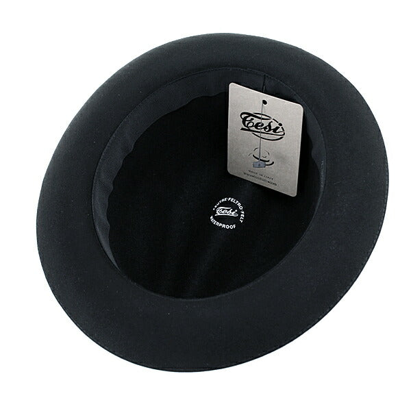 テシ フェルトハット ブラック | TESI Felt Hat