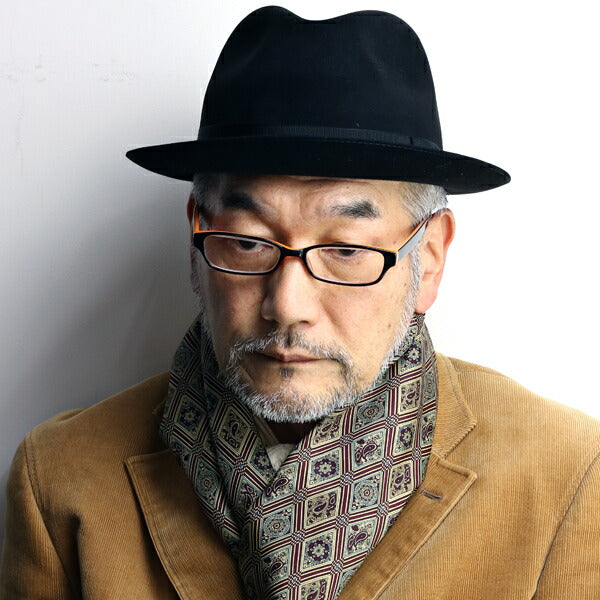 テシ フェルトハット ブラック | TESI Felt Hat
