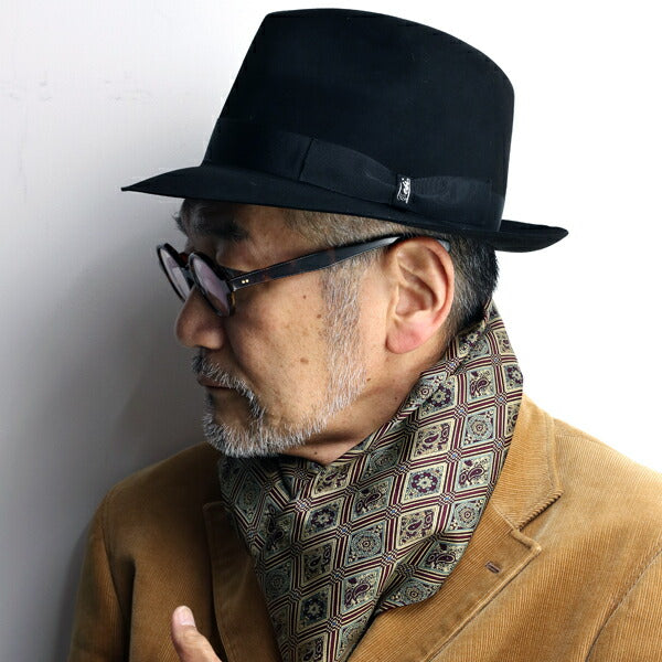 テシ フェルトハット ブラック | TESI Felt Hat