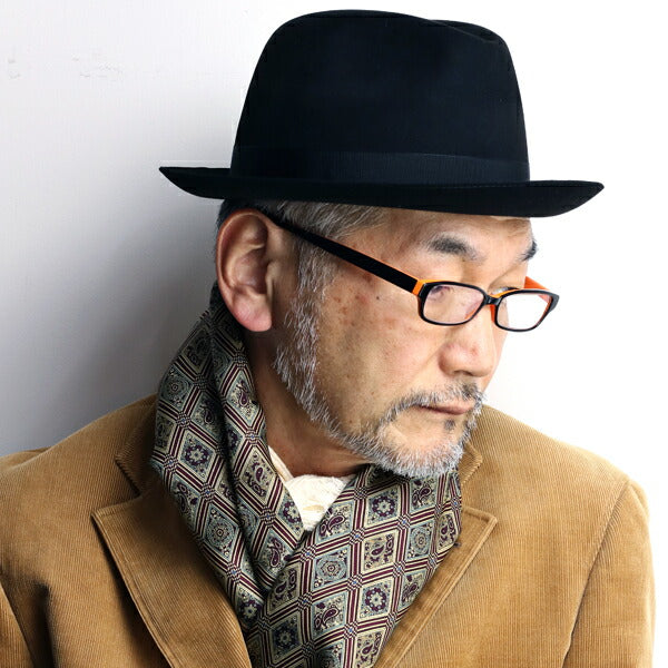 テシ フェルトハット ブラック | TESI Felt Hat