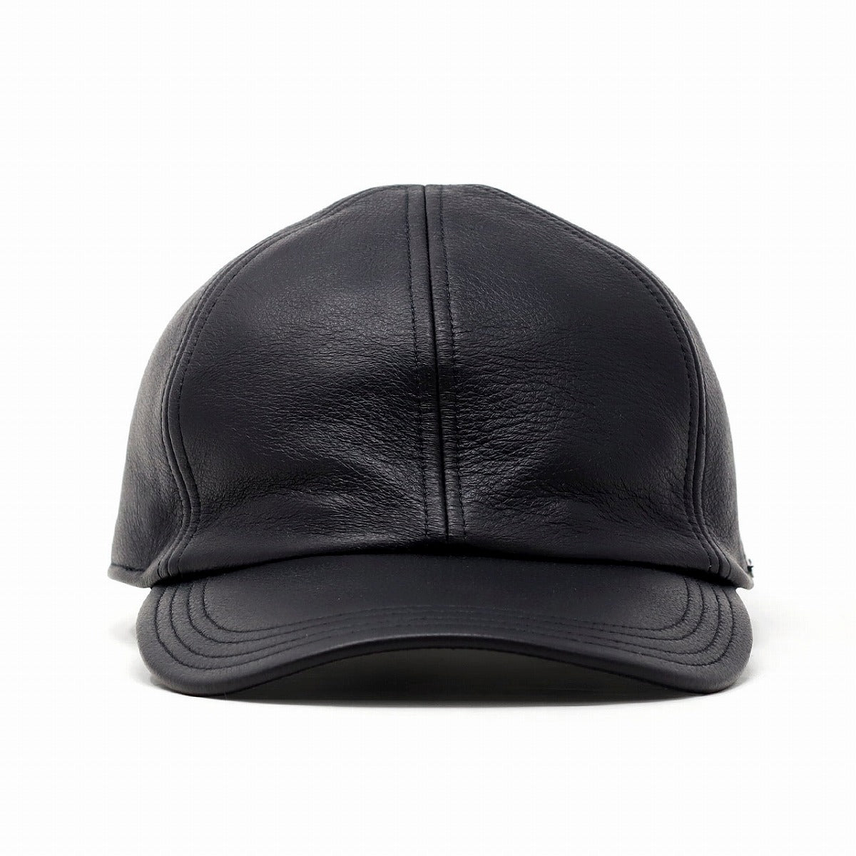 ウィゲーン キャップ ブラック | WIGENS Leather Cap