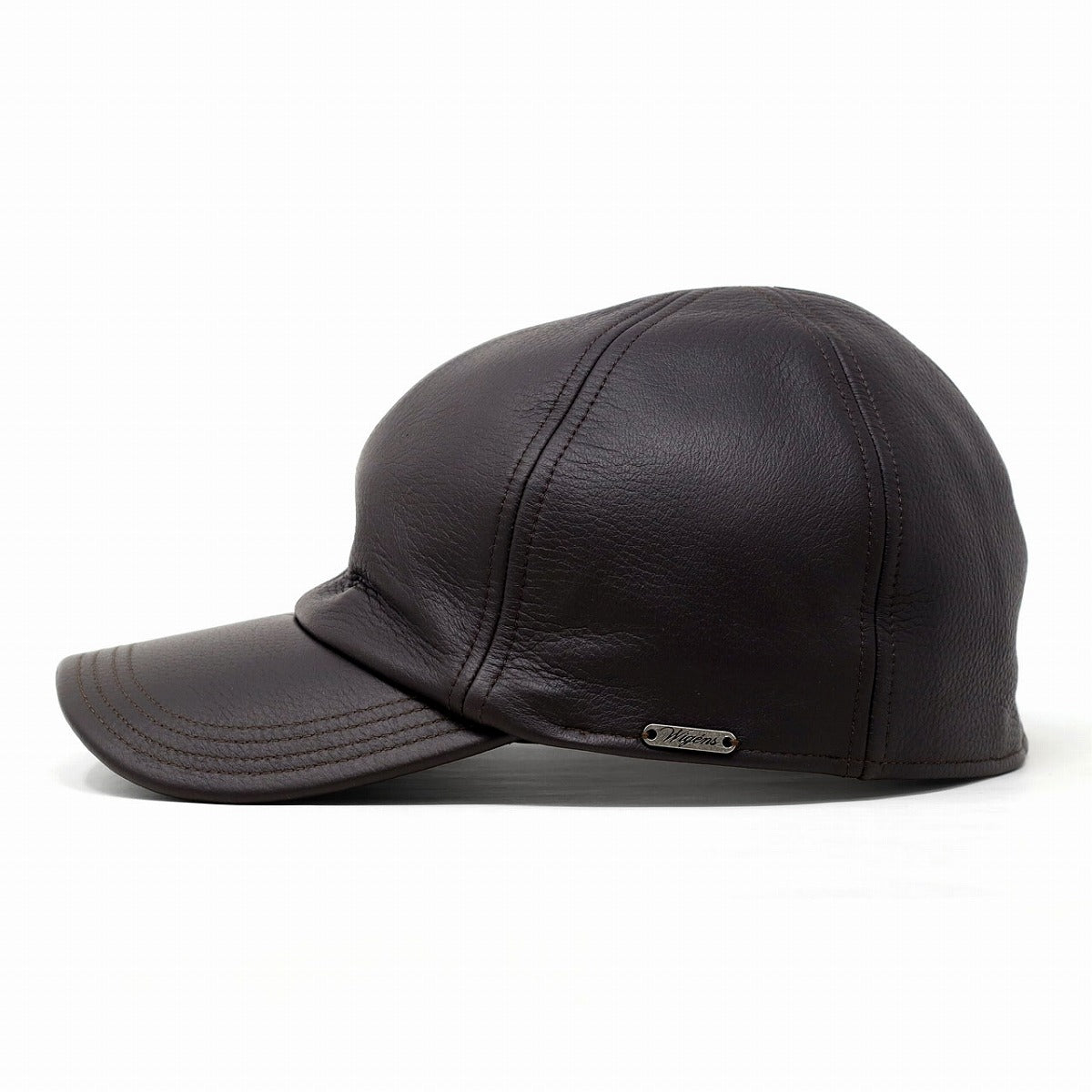 ウィゲーン キャップ ブラック | WIGENS Leather Cap